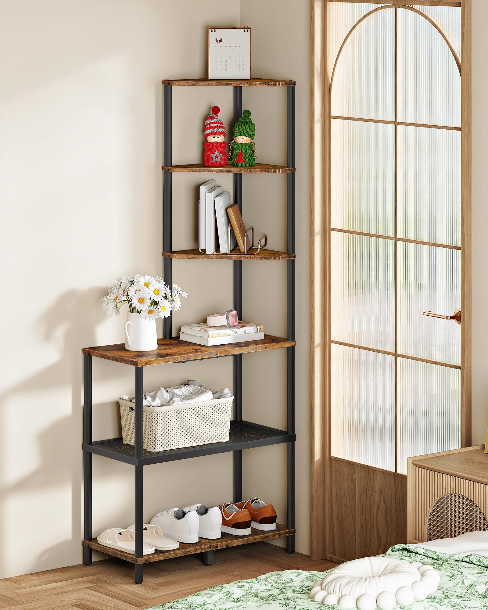 CHOEZON diamond shelf close-up highlighting display depth and styling benefit