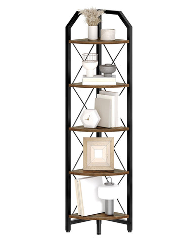 CHOEZON top shelf styled with books and frame to show accessible display and decor benefit