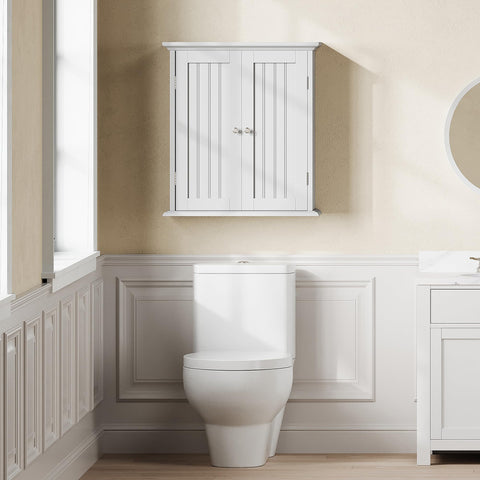 ChooChoo mounted over toilet showing space-saving benefit