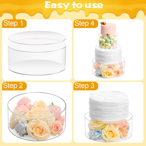 Choowin filled with roses and confetti demonstrating decorative centerpiece potential
