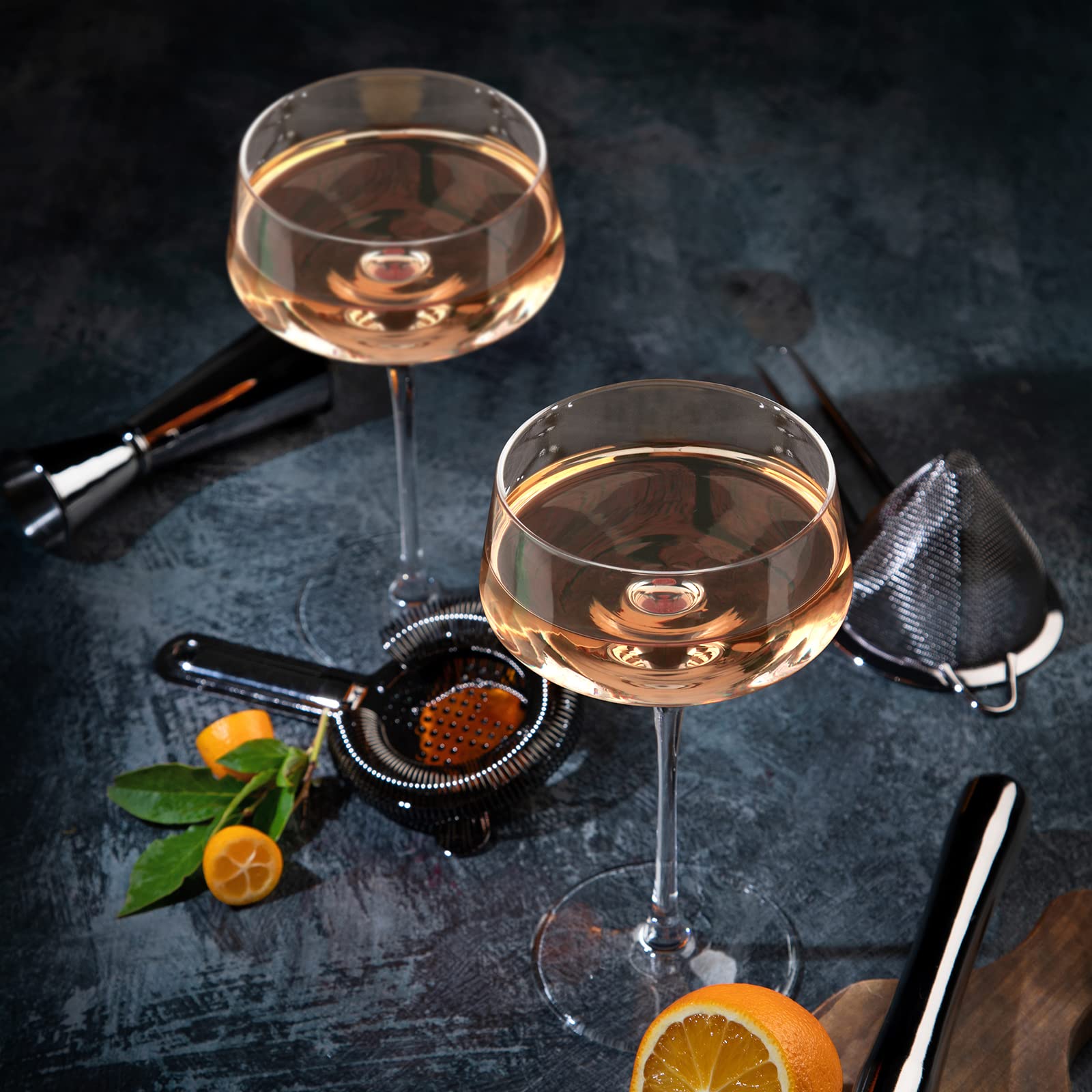Chouggo glass held in hand showing scale and ergonomic balance advantage