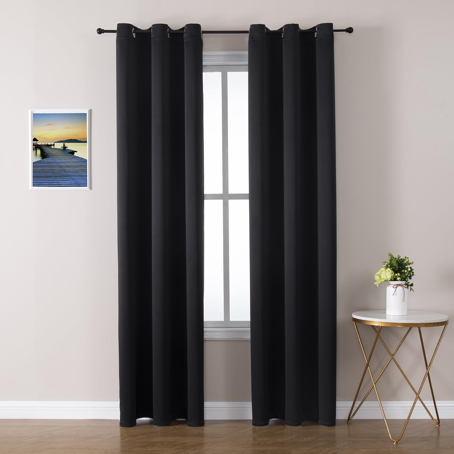 ChrisDowa front panel showing full blackout coverage and clean hem