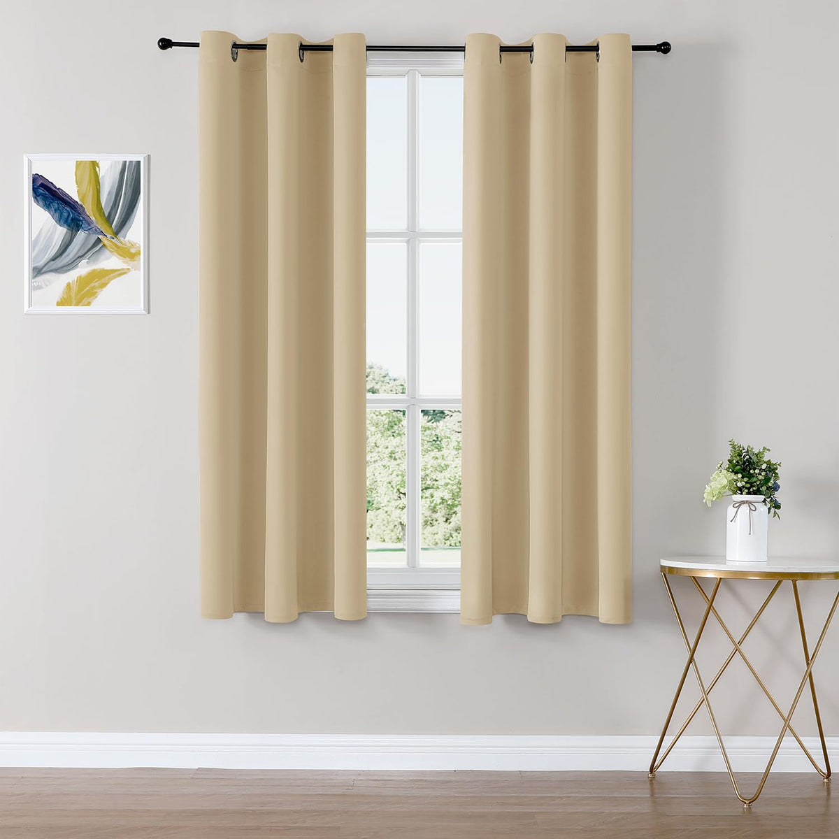 ChrisDowa front panels with grommets showing quick installation and sleek look