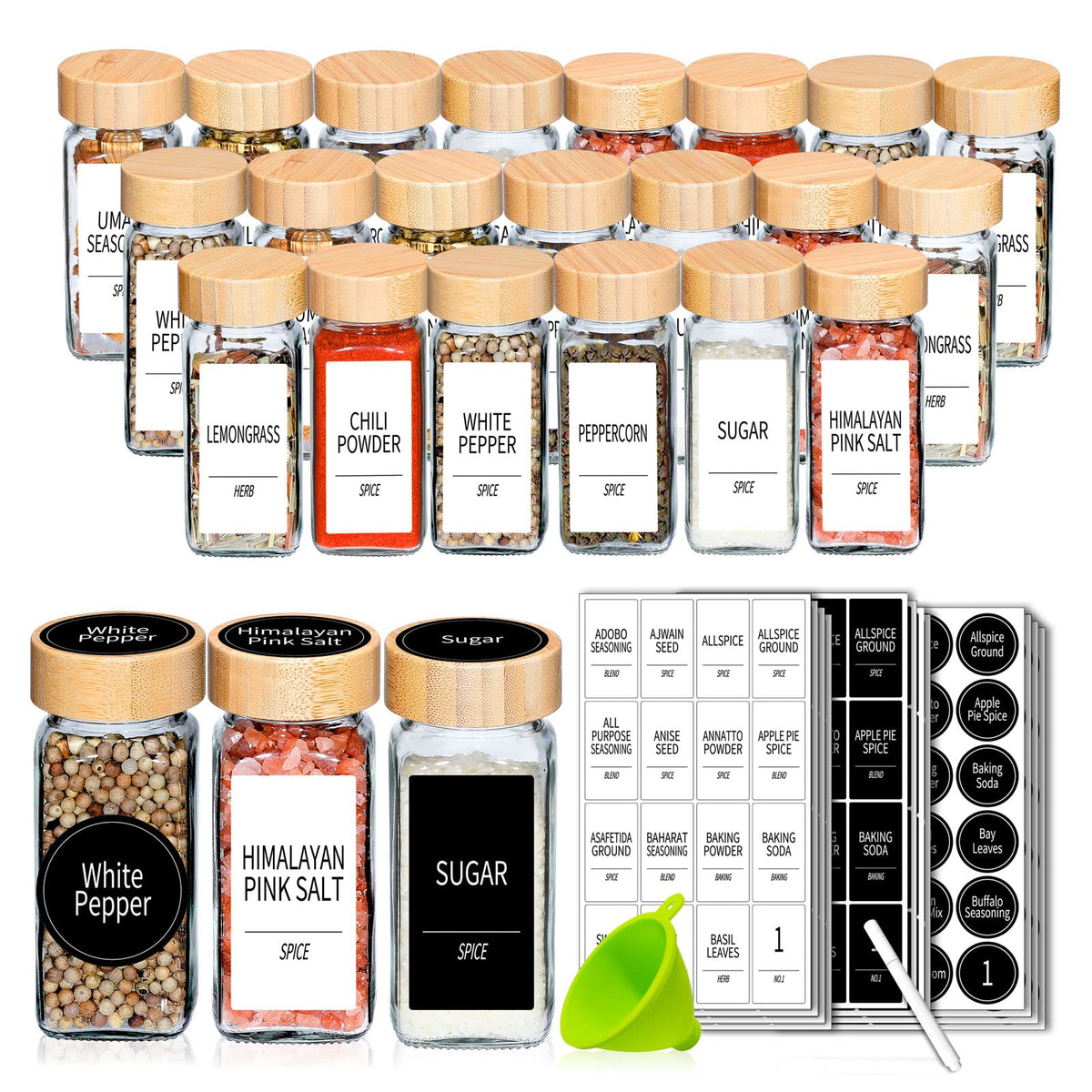Churboro front view of full 36-pack kit showing organized contents and labels