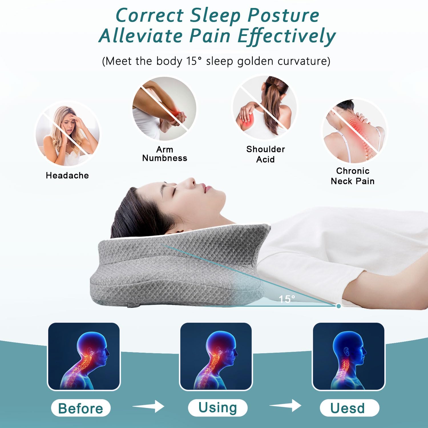CHxxy cutaway of memory foam core showing high-density support