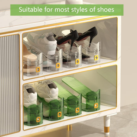 CiBiZi installed in closet creating neat visible rows and quick access