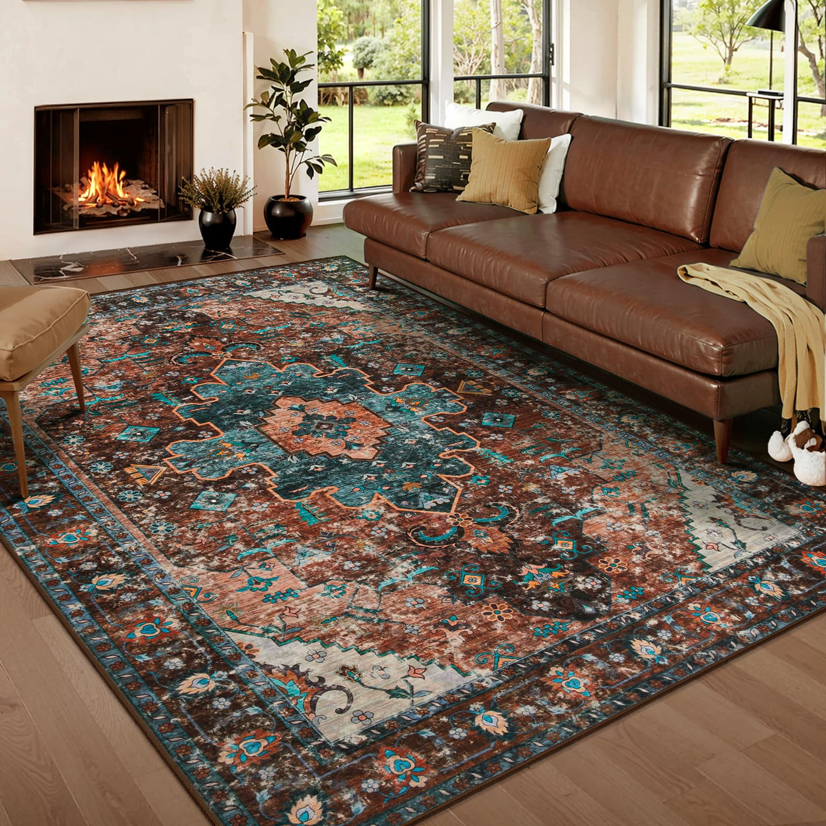 Ciicool front view in living room showing vintage style and cozy appeal
