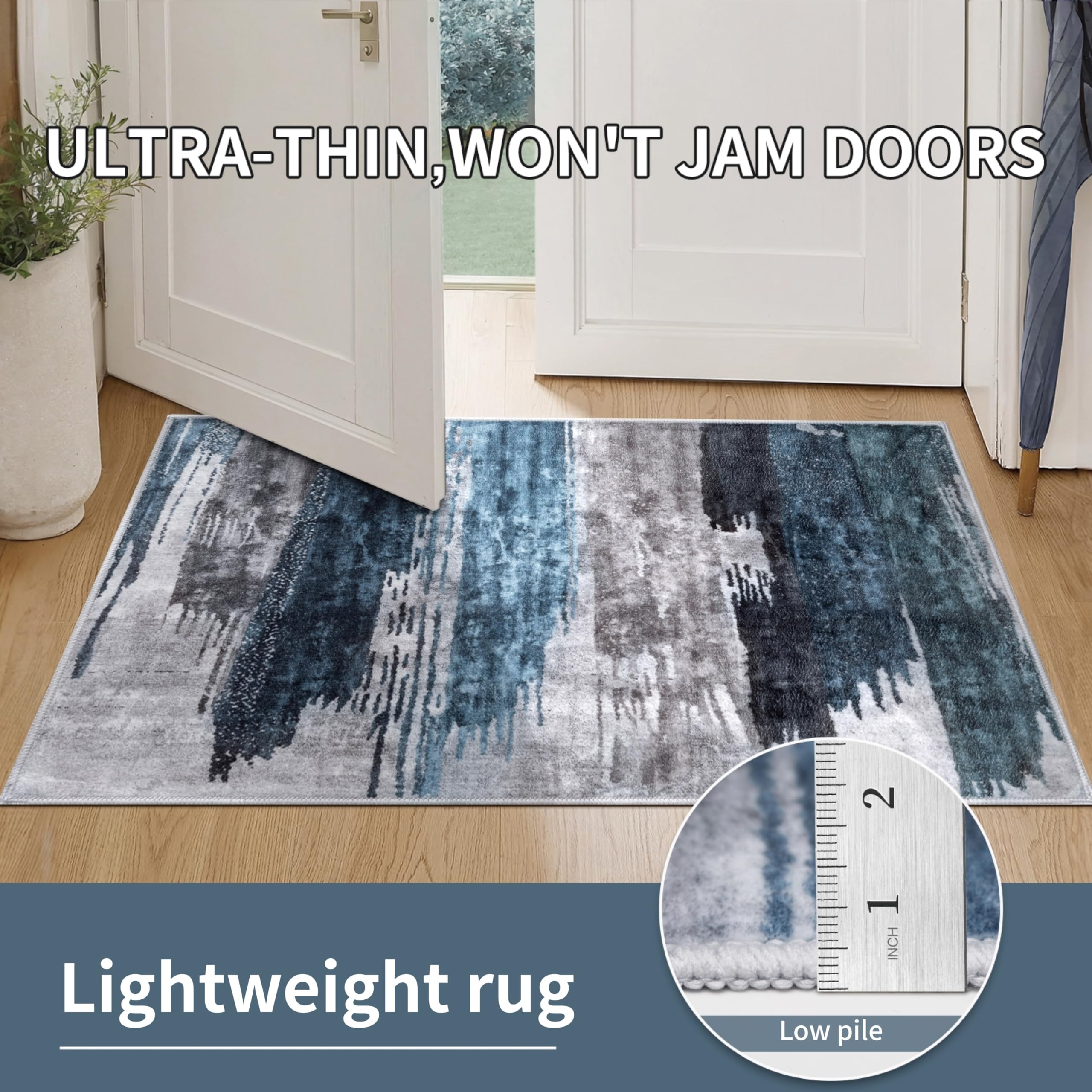 Ciicool runner scaled in hallway showing fit and traffic-ready durability