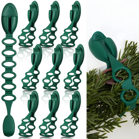 Cinnvoice front pack showing 24 green hangers and benefits of easy setup