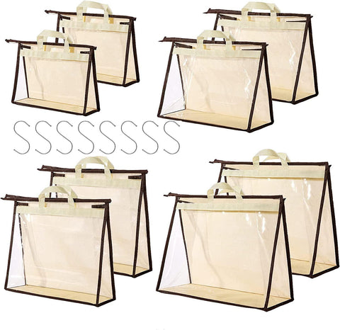 CINPIUK front view clear handbag storage bag shows visibility and quick selection
