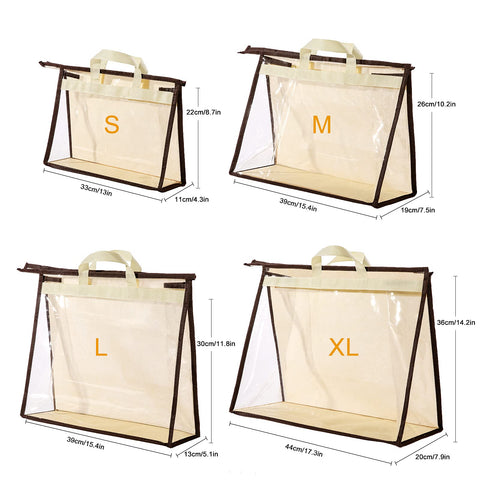 CINPIUK inside view showing purse fit preserves shape and prevents dust