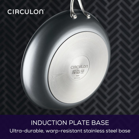 Circulon A1 Series inside dishwasher showing truly dishwasher-safe cleaning