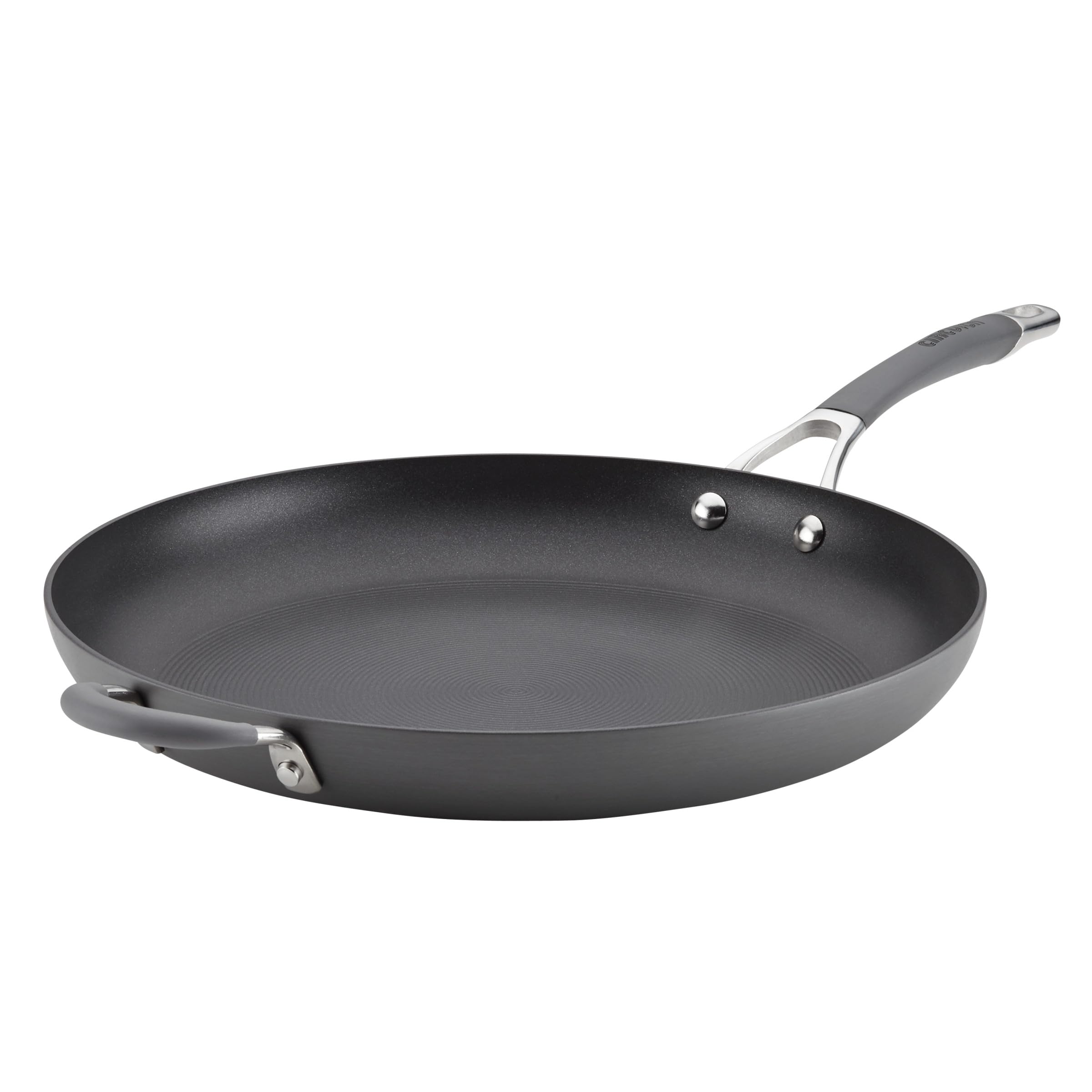 Circulon Radiance front view showing large 14-inch skillet and professional look