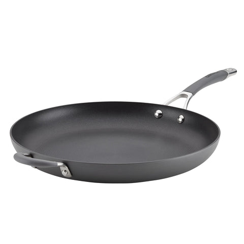Circulon Radiance front view showing large 14-inch skillet and professional look