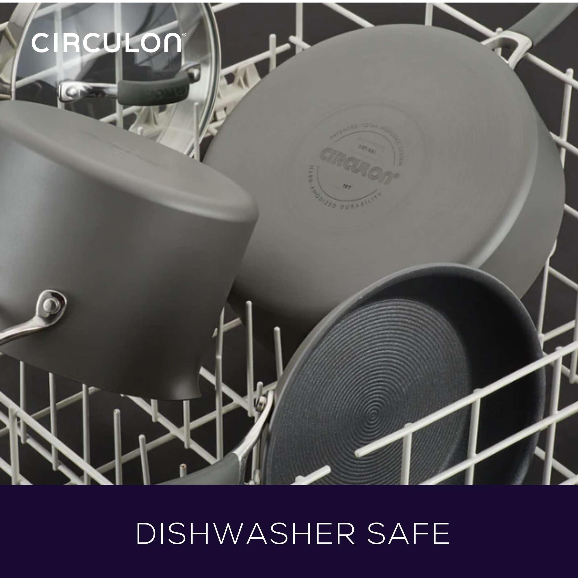 Circulon Radiance stockpot in use cooking family-size soup for batch-cooking convenience