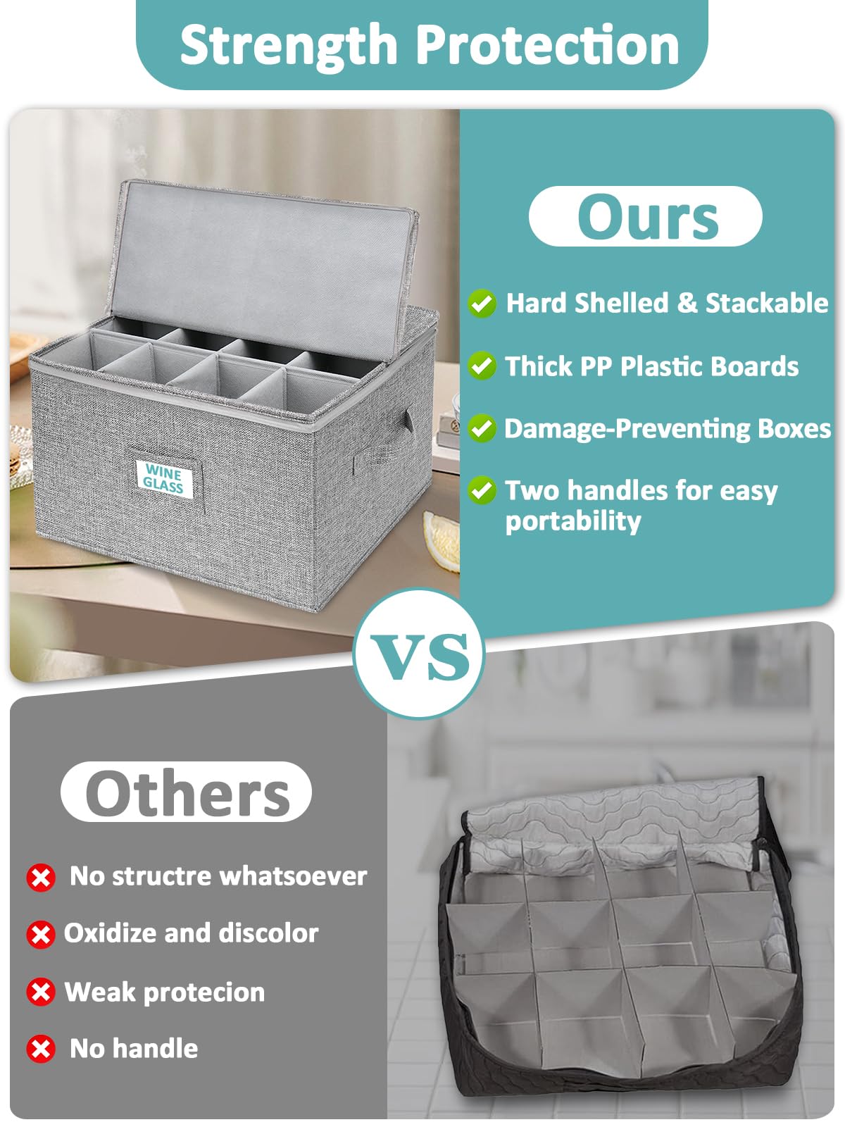 Cirhy reinforced handle and full-zip closure for secure carrying