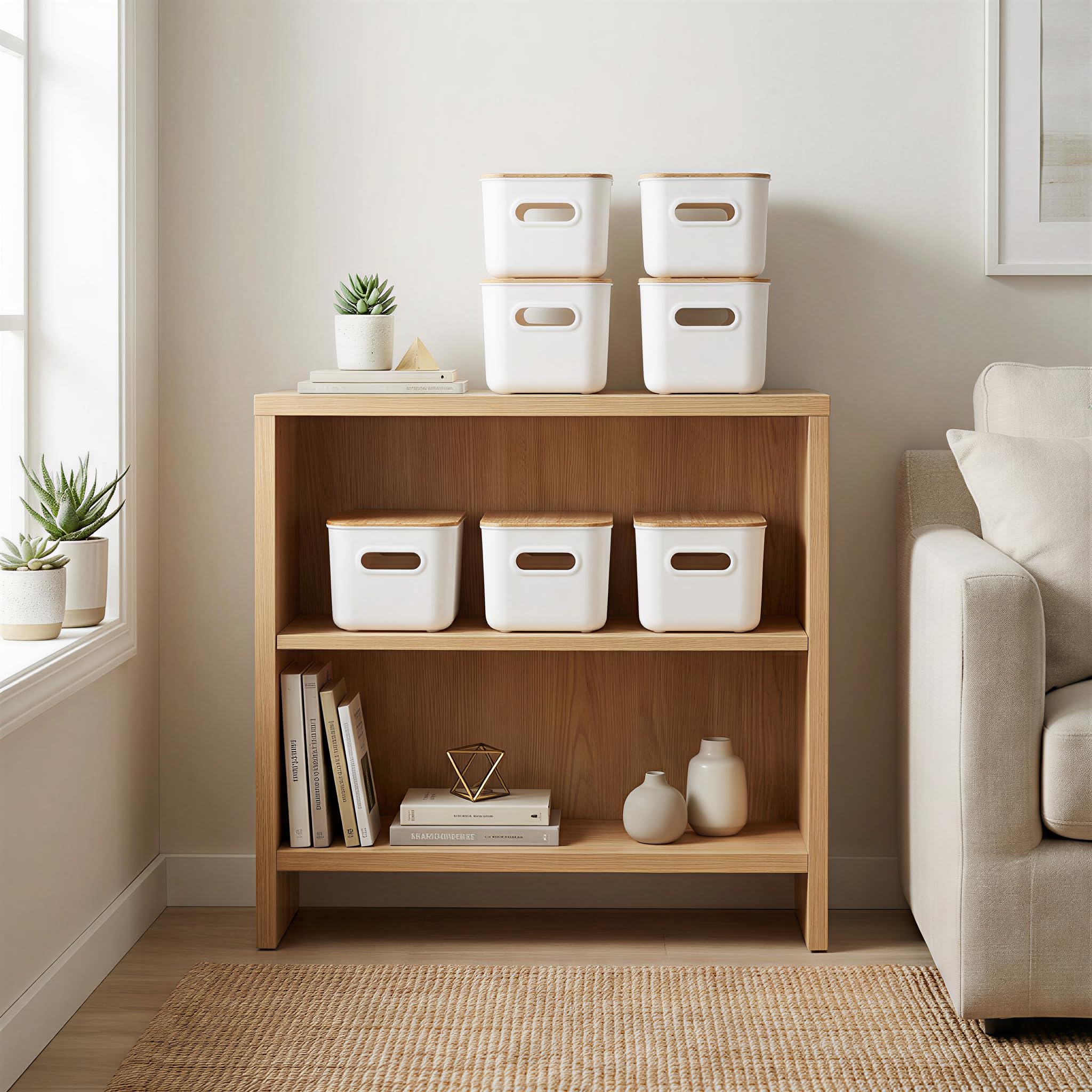 Citylife close-up of bamboo lid grain highlighting natural finish and durable look