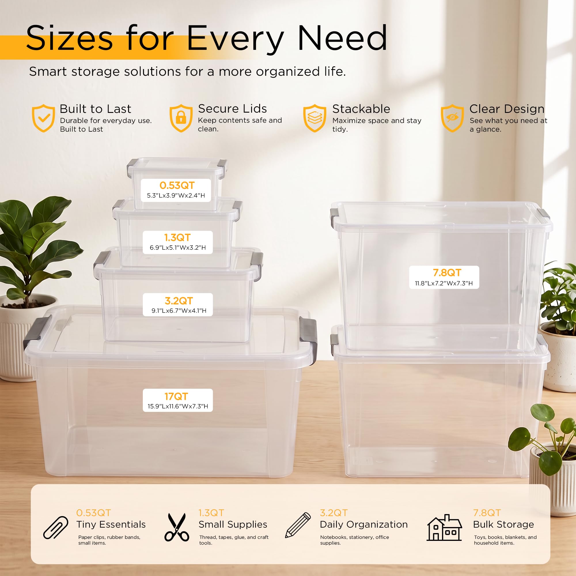 Citylife label on clear surface showing easy identification benefit