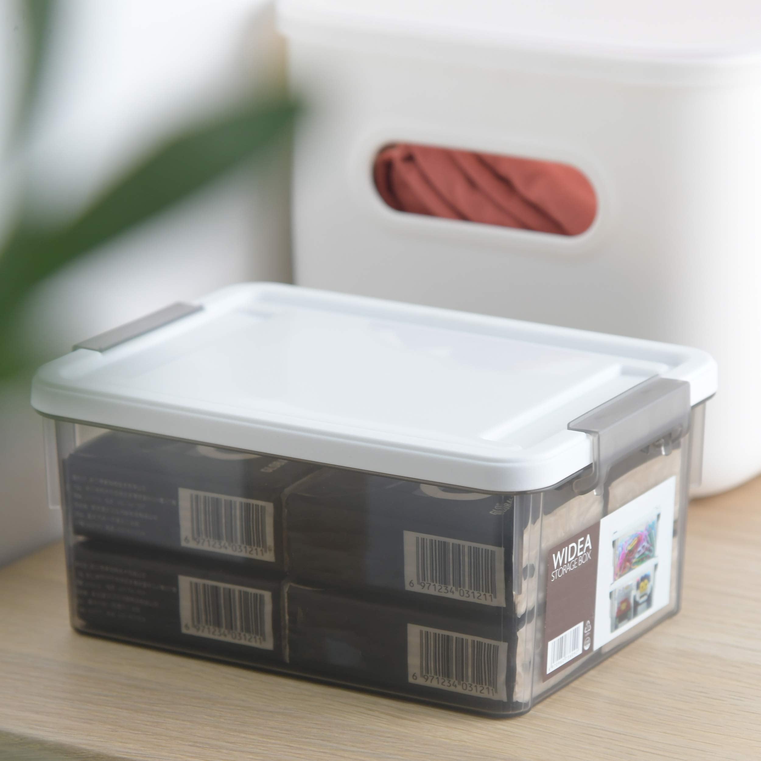 Citylife bins arranged on shelf showing tidy home organization benefit