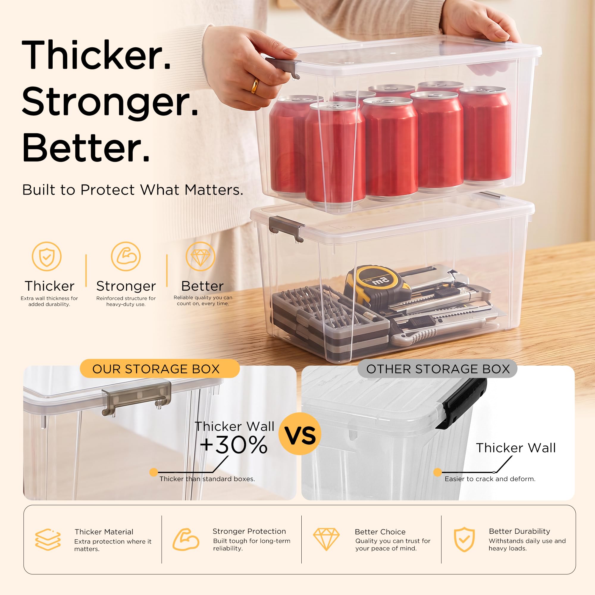 Citylife nested bins compactly stored showing space-saving benefit