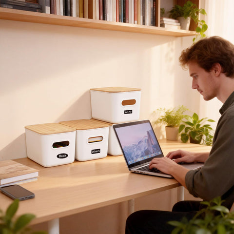 Citylife bins nested flat to show compact storage and space efficiency