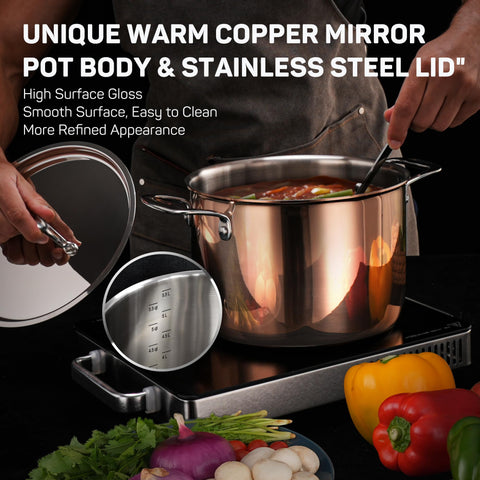 ciwete mirror-polished exterior reflecting light for an upscale kitchen look