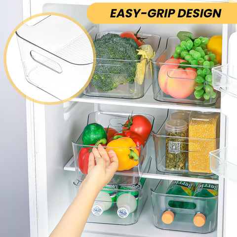 CiWiVOKi side profile of stacked bins demonstrating space-saving alignment