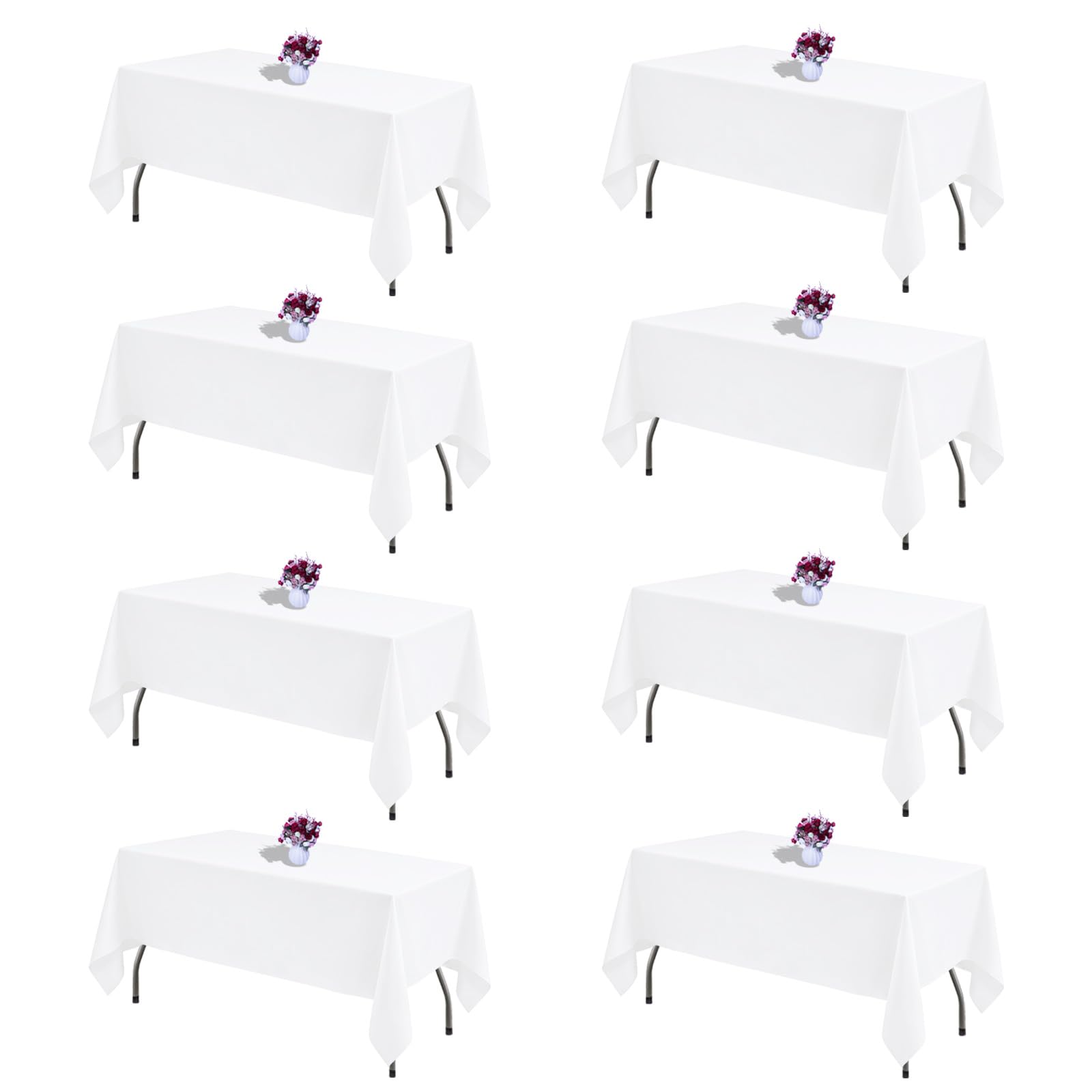 CKIKU folded tablecloth front view showing neat packaging and convenience