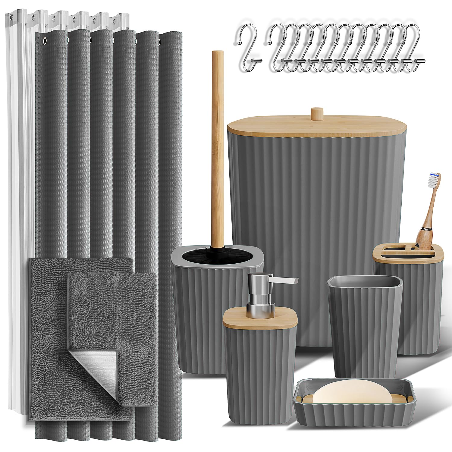Clara Clark packaging showing all included accessories for easy setup