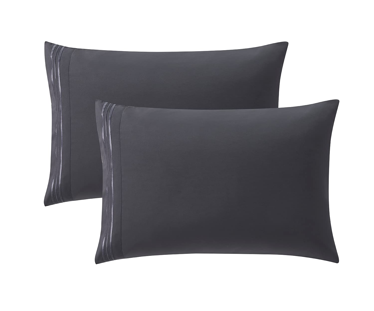 Clara Clark mattress height comparison showing fitted sheet fit on thick mattress