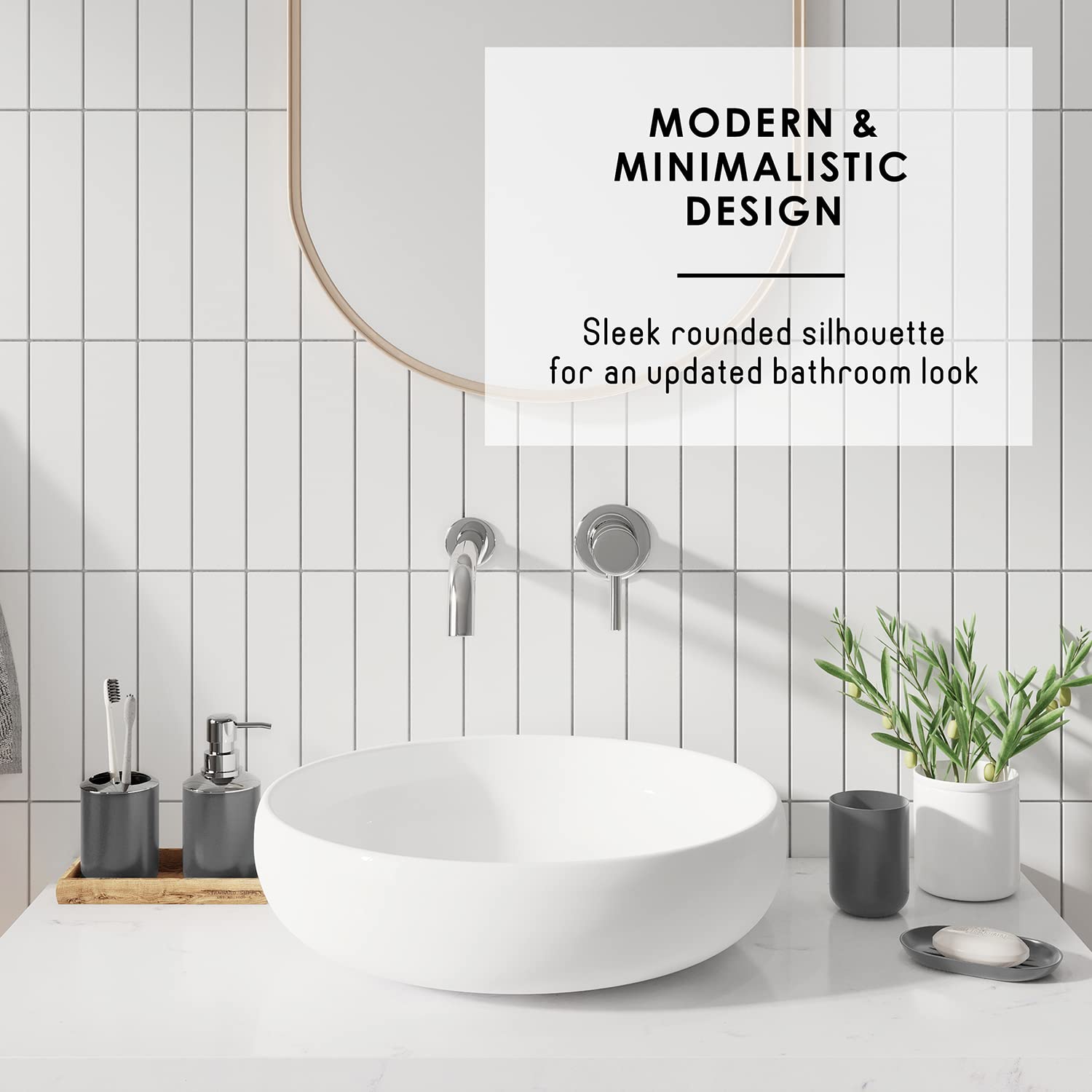 Clara Clark rust-resistant roller shower hooks close-up for smooth gliding