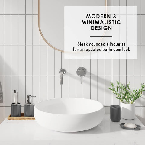 Clara Clark rust-resistant roller shower hooks close-up for smooth gliding