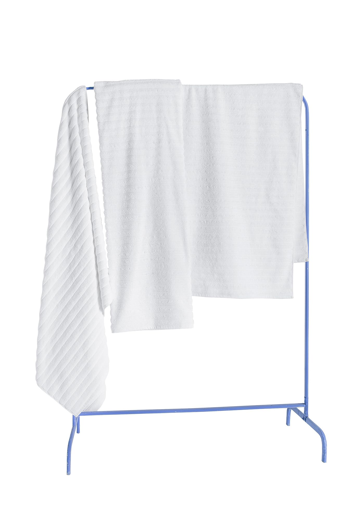 Classic Turkish Towels CTT wrapped around adult showing full coverage and comfort