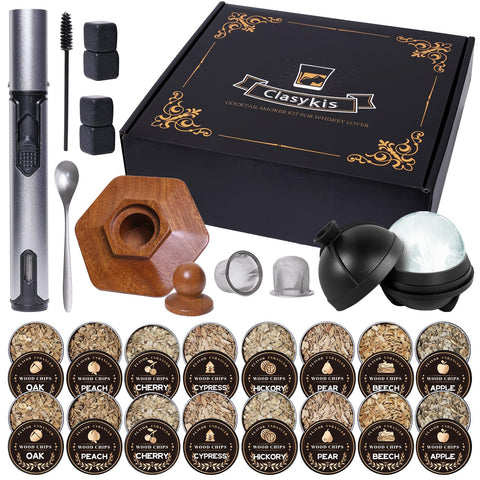 Clasykis elegant black gift box presenting the complete 27-piece kit and accessories