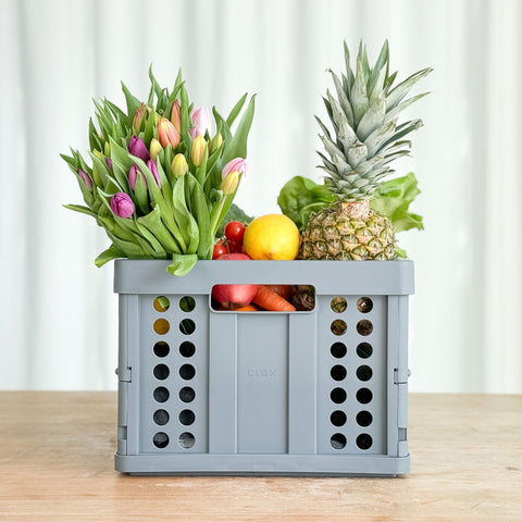Clax crate in car trunk organized groceries and secure transport benefit