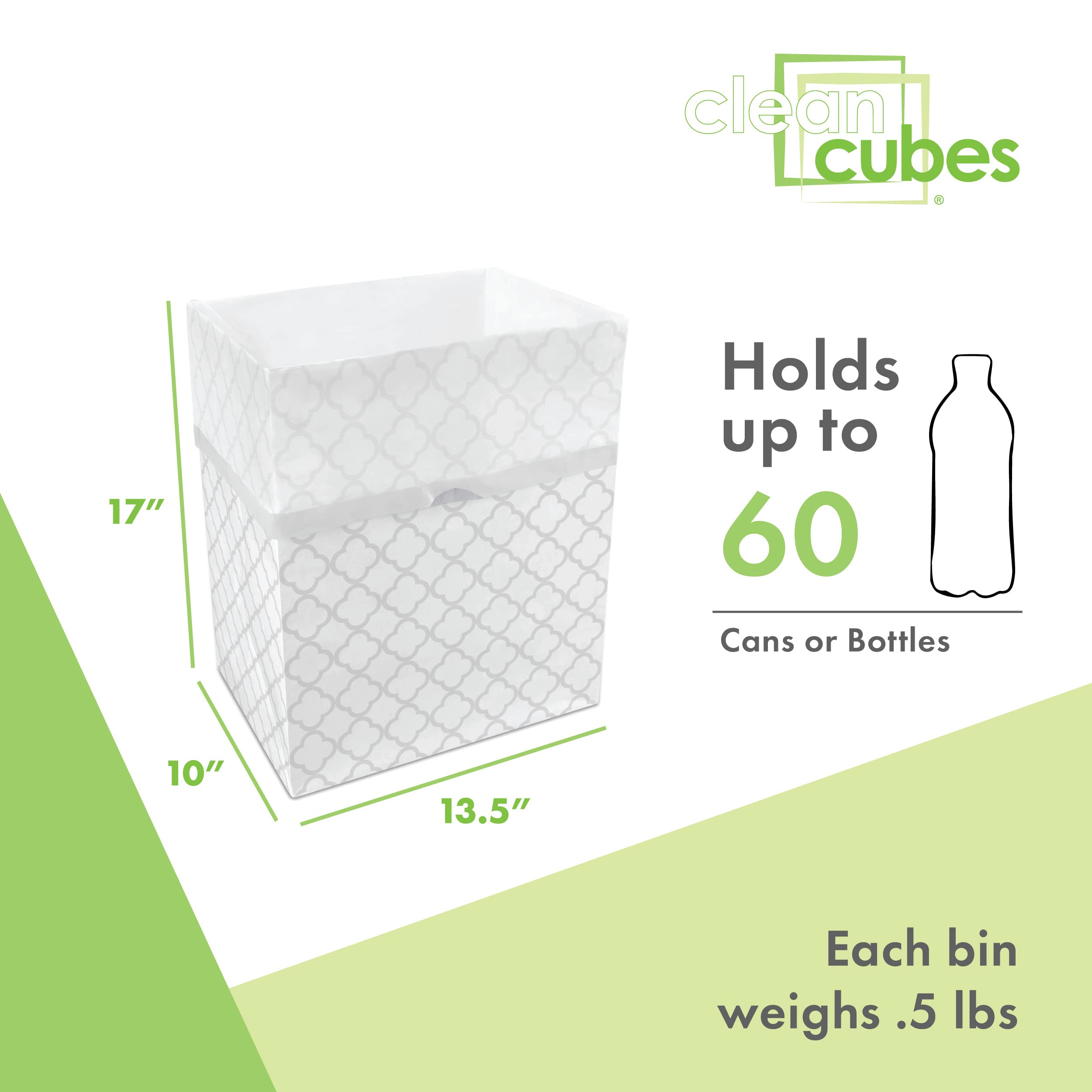 Clean Cubes in use at backyard party keeping area tidy