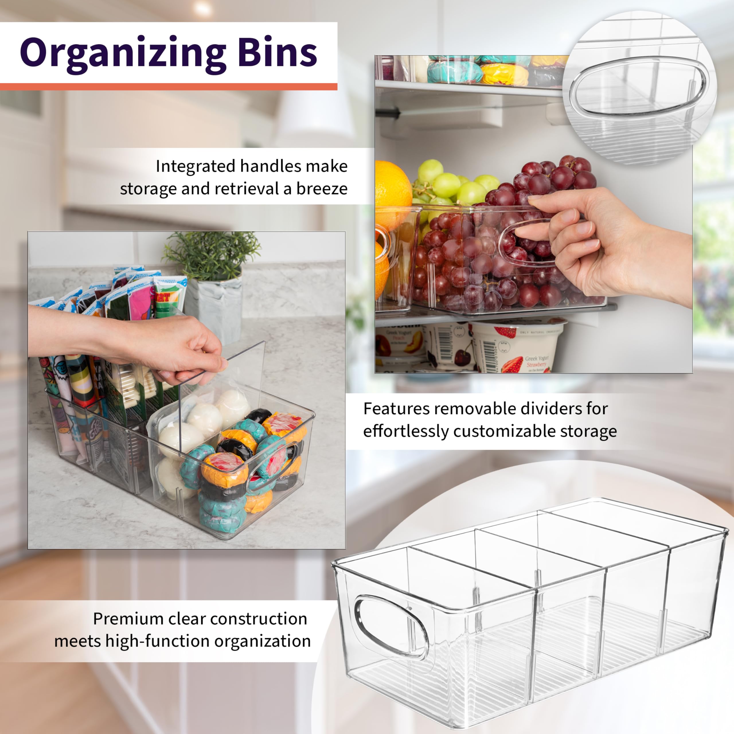 ClearSpace handle detail demonstrating easy pull-out access and faster retrieval