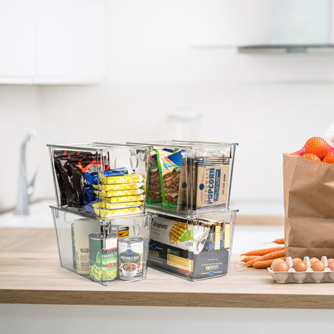 ClearSpace lifestyle kitchen counter display showing tidy, accessible storage