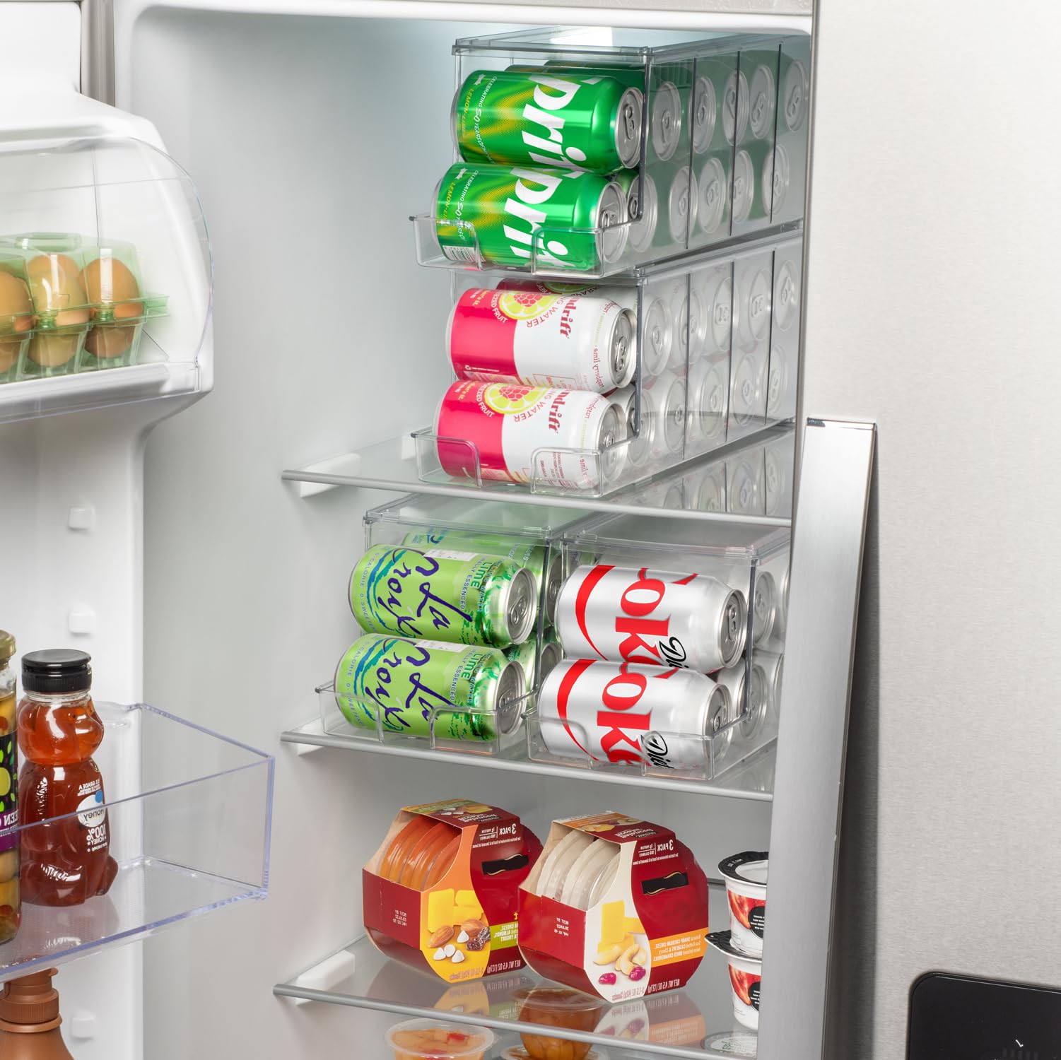 ClearSpace next to standard cans showing scale and capacity benefit