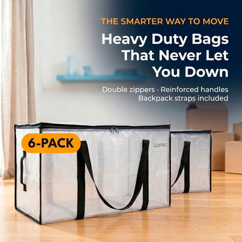 ClearSpace zipper and reinforced handle detail for secure transport