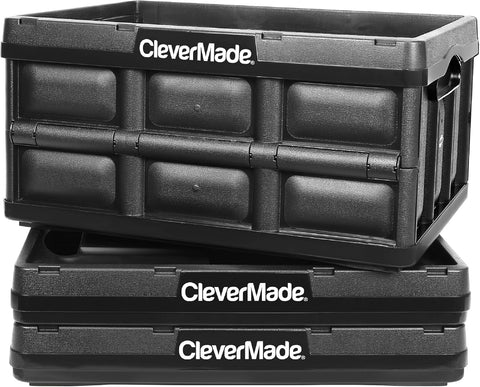 CleverMade lifestyle scene in garage showing tidy organization and accessibility