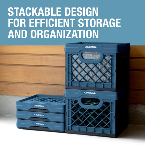 CleverMade crate attached to bike rack demonstrating secure transport for market runs