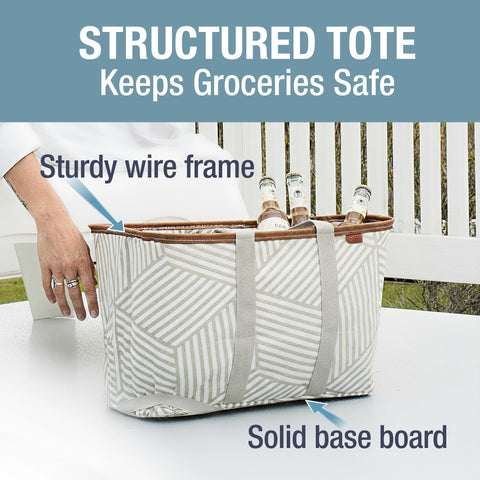 CleverMade close-up of canvas texture highlighting durable fabric and clean finish