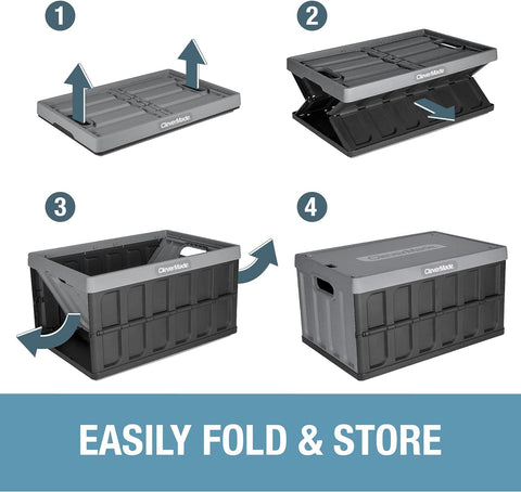 CleverMade textured plastic and reinforced edge detail for long-lasting durability