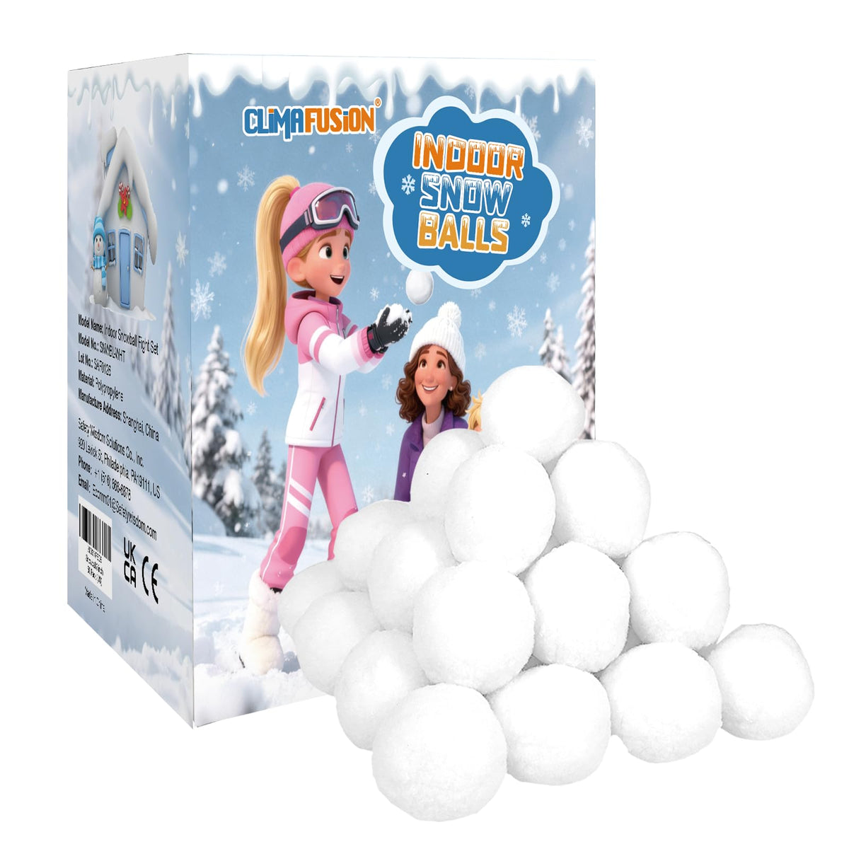 climafusion front packaging showing 50-pack and product benefits
