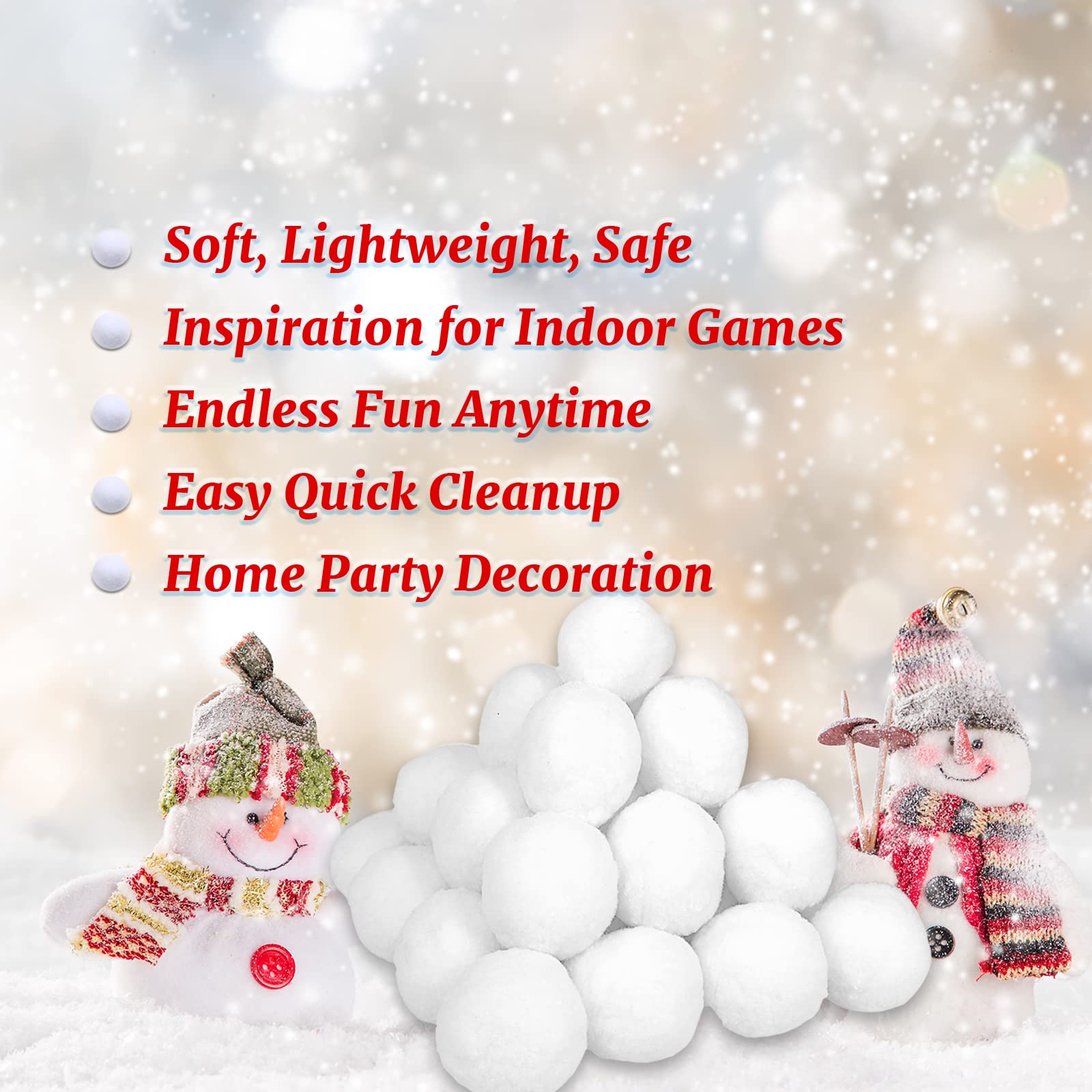 climafusion children playing indoors with soft snowballs, safe fun