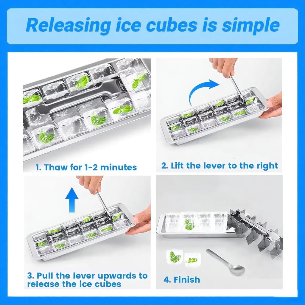 Clipore tray positioned on a freezer shelf demonstrating compact storage benefit