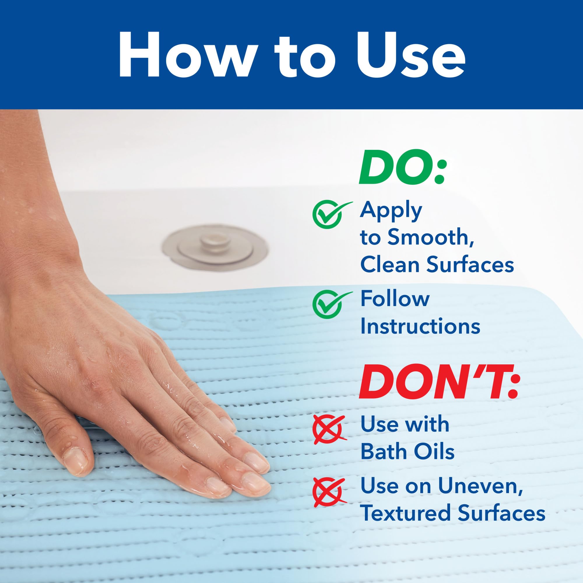 Clorox Duck mat edge close-up highlighting cushion thickness