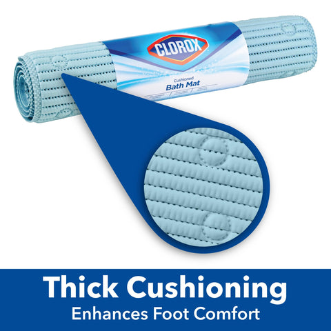 Clorox Duck close-up of suction cups demonstrating secure hold