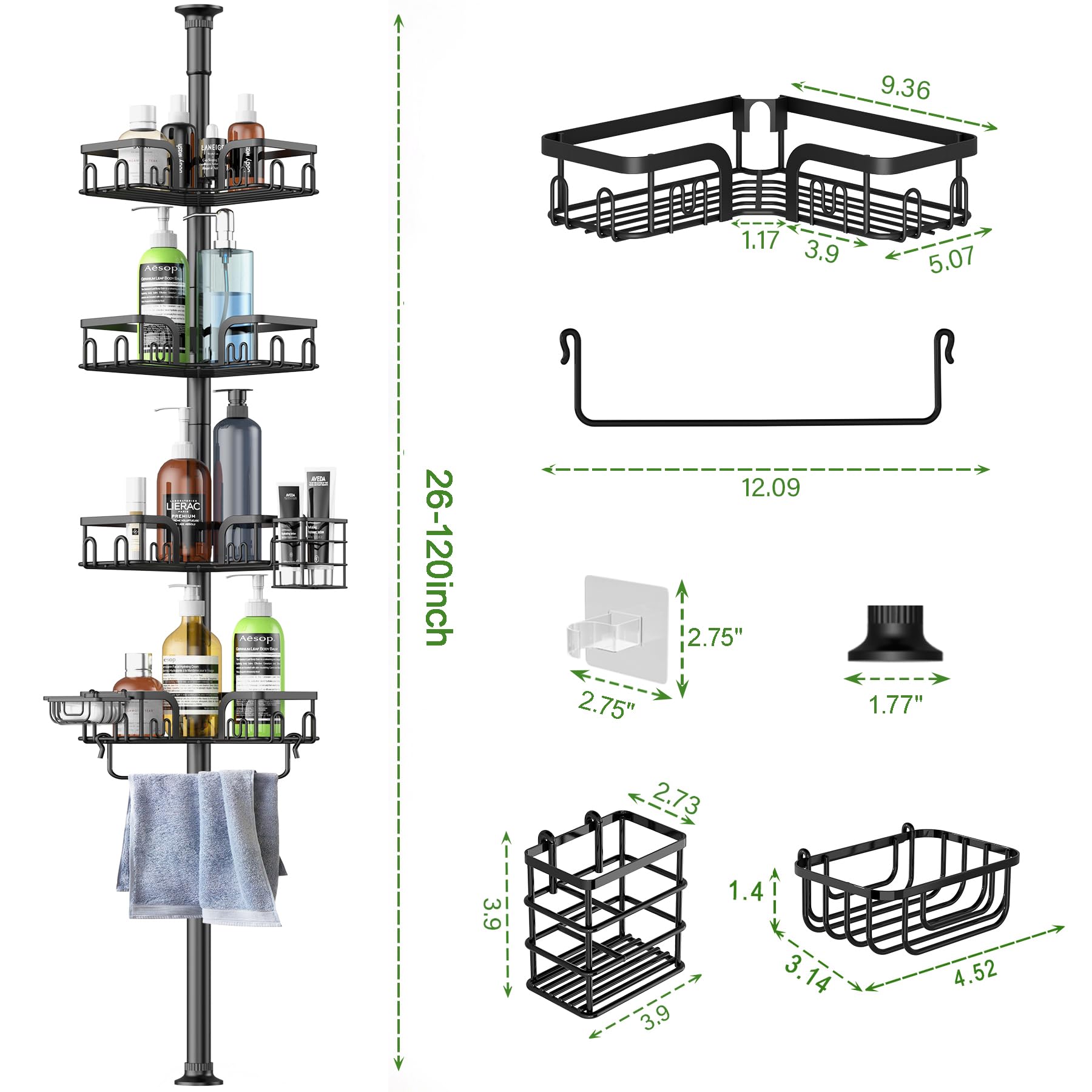 Clothink lifestyle scene illustrating bathroom organization and clutter control